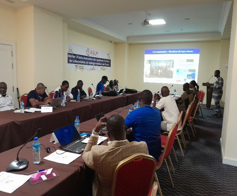 LabCoP Onboards Guinea Via Their Self-assessment of Medical Biology Laboratory Systems and Networks